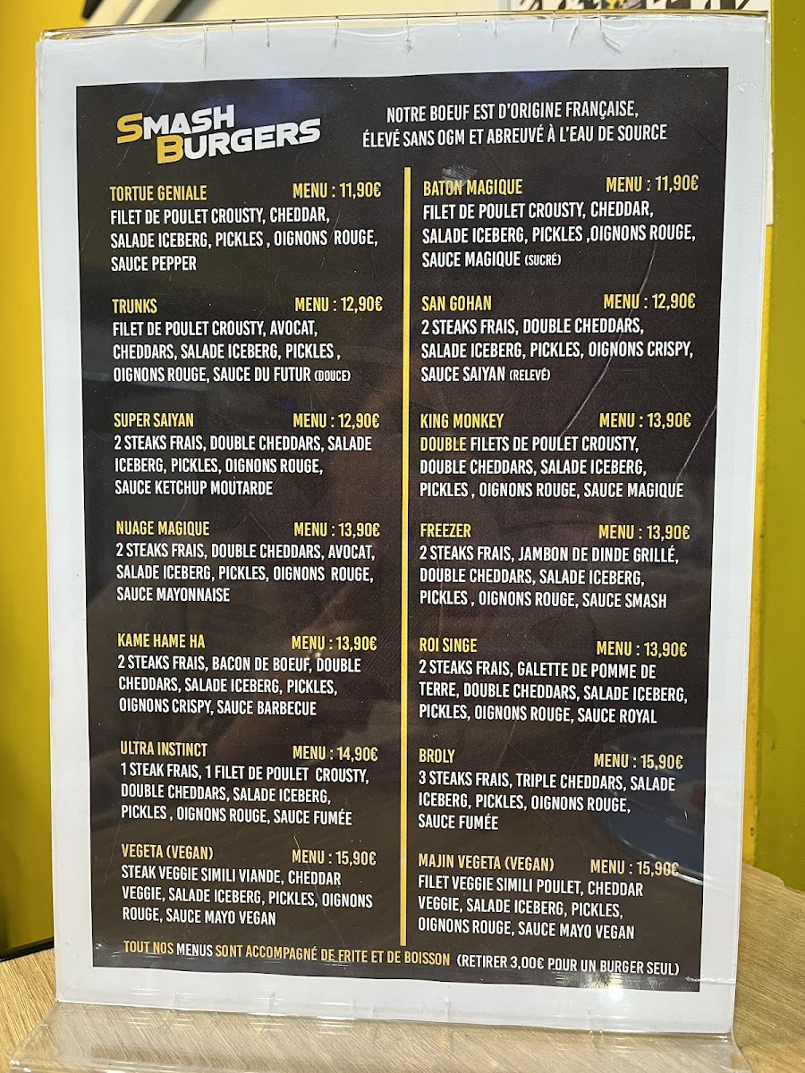Goku Burger Menu - Image 3